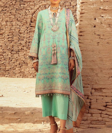 Al karam Festive Collection'21 FC#03 L Blue