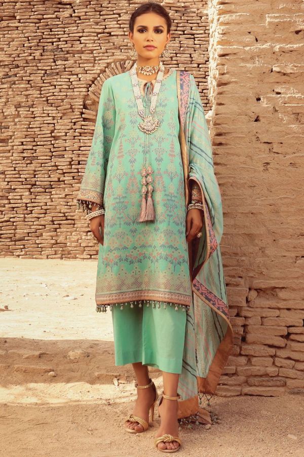 Al karam Festive Collection'21 FC#03 L Blue