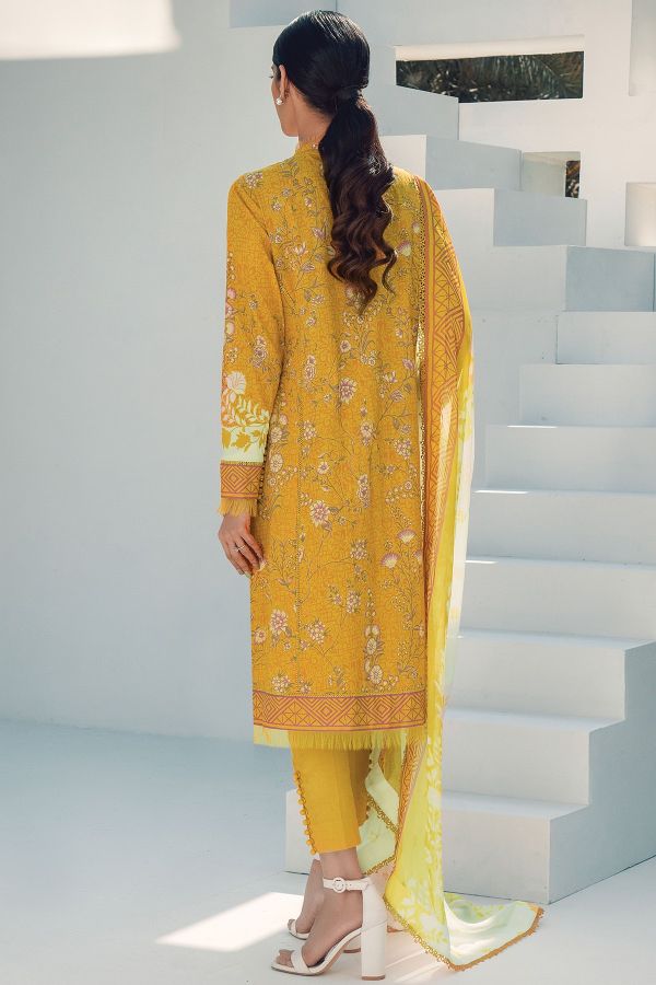 AL Karam S/S Lawn`21 SS#3.1 (Yellow)