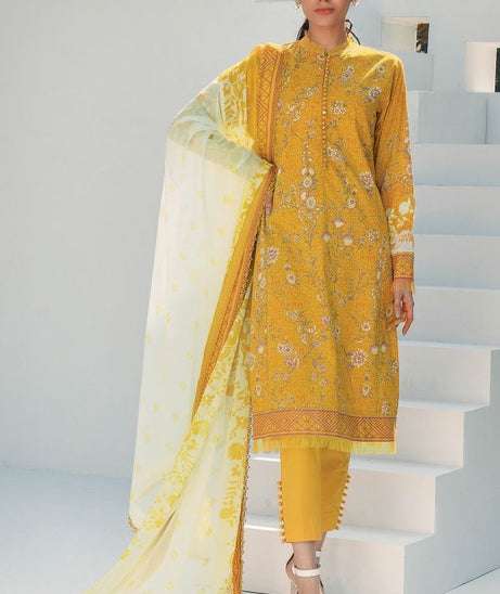 AL Karam S/S Lawn`21 SS#3.1 (Yellow)