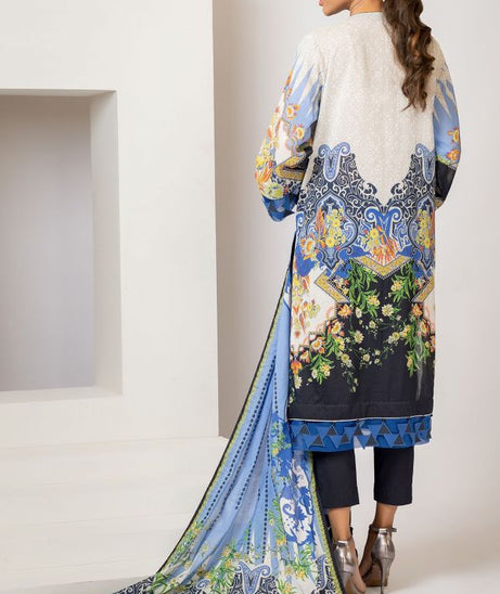AL Karam S/S Lawn`21 SS#30 (Blue)
