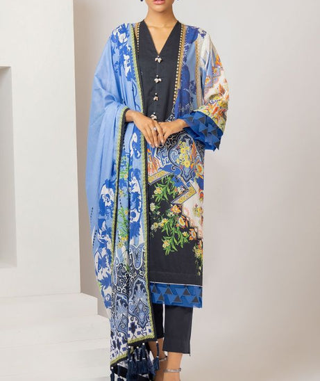 AL Karam S/S Lawn`21 SS#30 (Blue)