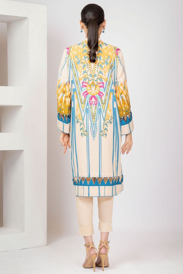 AL Karam S/S Lawn`21 SS#42 (Cream)