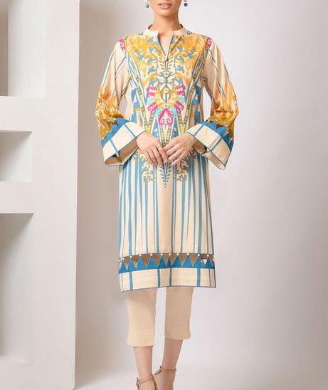 AL Karam S/S Lawn`21 SS#42 (Cream)