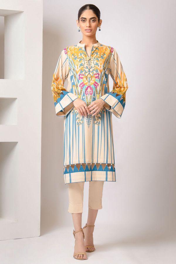 AL Karam S/S Lawn`21 SS#42 (Cream)