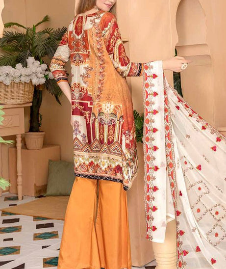 Aalaya Digital Emb Viscose`20 D#3  (Vol-6)