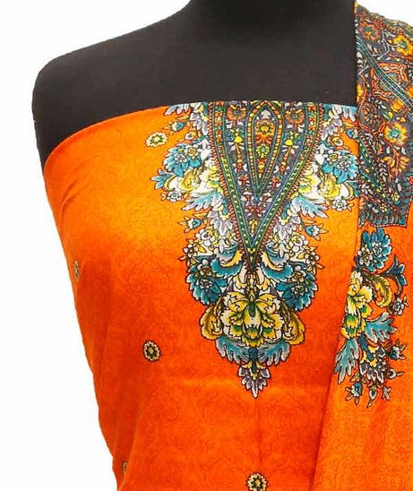 AH Gul Jaan D/Linen`21 D#301 (Orange)