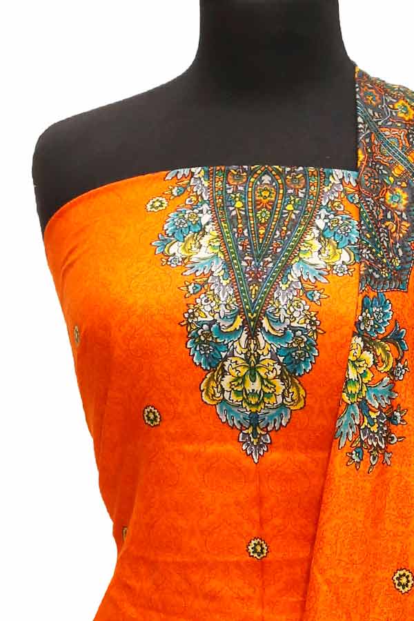 AH Gul Jaan D/Linen`21 D#301 (Orange)