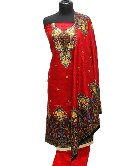 AH Gul Jaan D/Linen`21 D#301 (Red)