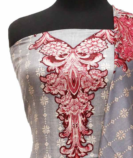 AH Gul Jaan D/Linen`21 D#304 (Grey)