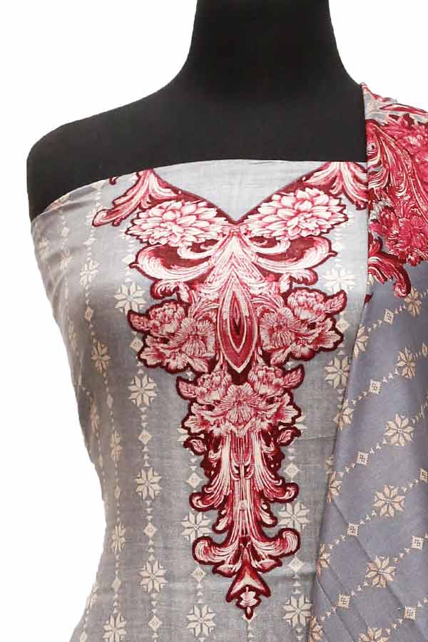 AH Gul Jaan D/Linen`21 D#304 (Grey)