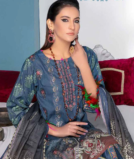 Alif Aarzoo DP Emb Lawn'23 D#7