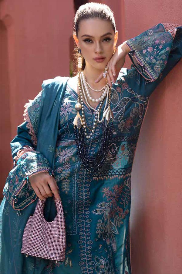 Alif Moksha Luxury Lawn`23 ALL#06 (Naqsh)