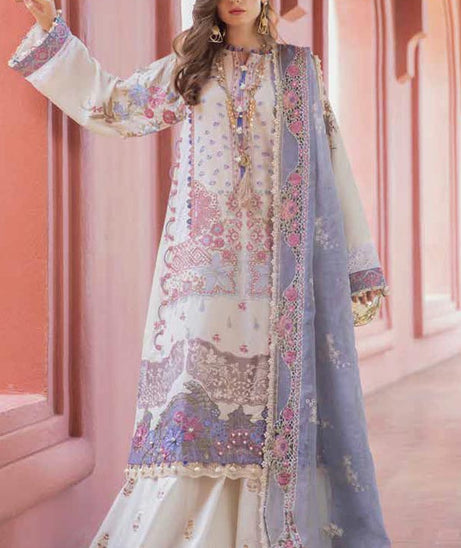 Alif Moksha Luxury Lawn`23 ALL#08 (Noor e Jaan)