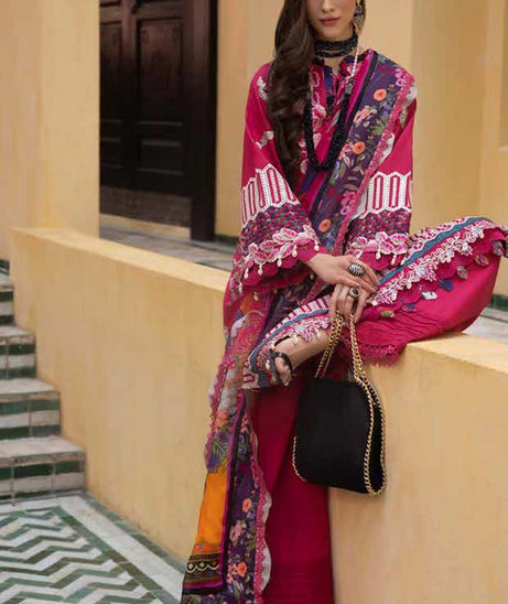 Alif Moksha Luxury Lawn`23 ALL#09 (Amaani)