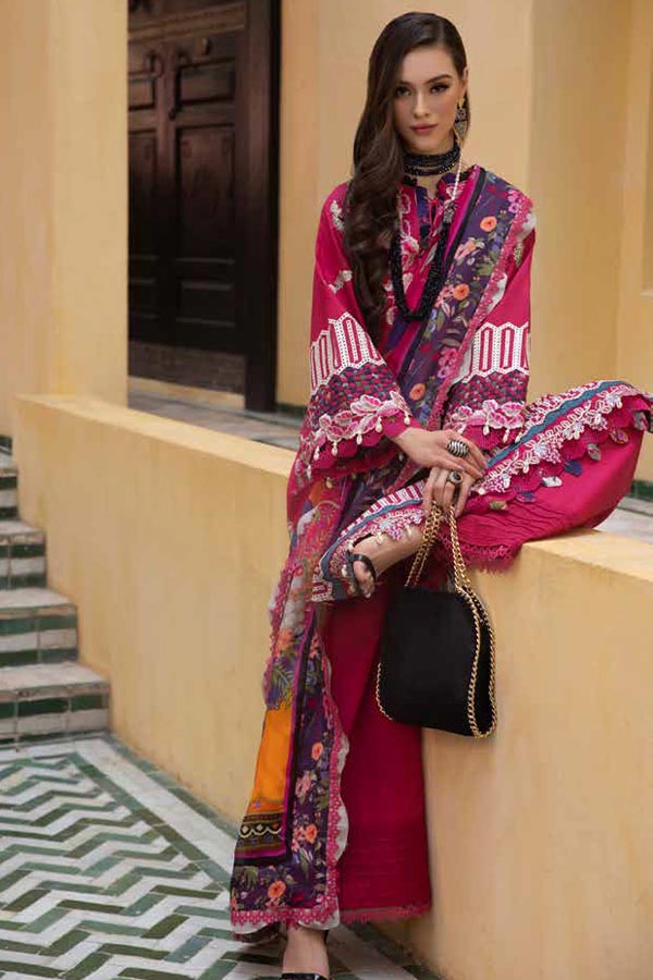 Alif Moksha Luxury Lawn`23 ALL#09 (Amaani)