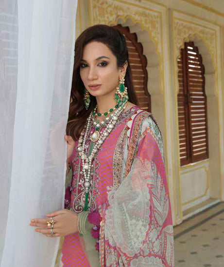 Alif by Ajr Couture Festive Lawn`22 D# 04