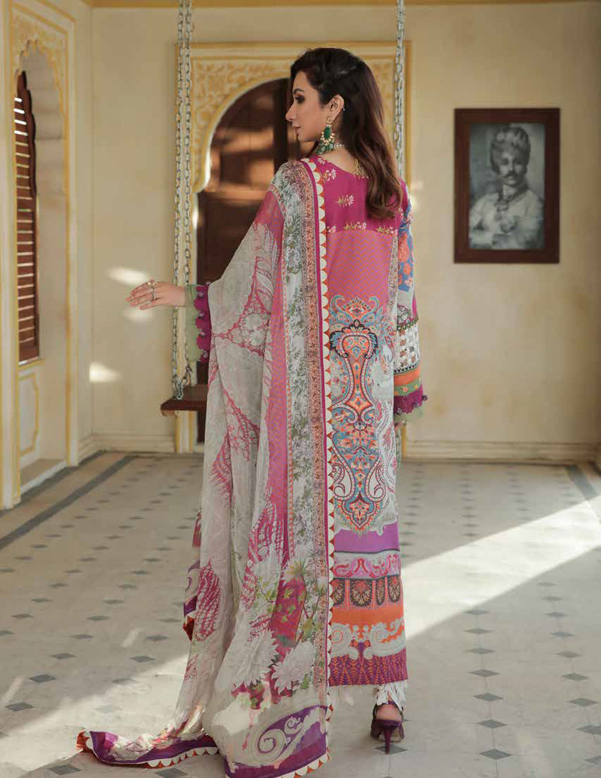 Alif by Ajr Couture Festive Lawn`22 D# 04