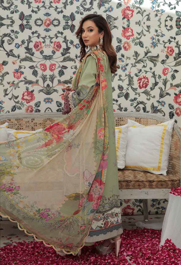 Alif by Ajr Couture Festive Lawn`22 D# 05