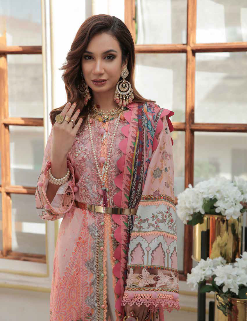 Alif by Ajr Couture Festive Lawn`22 D# 06