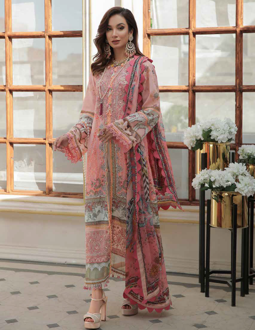 Alif by Ajr Couture Festive Lawn`22 D# 06