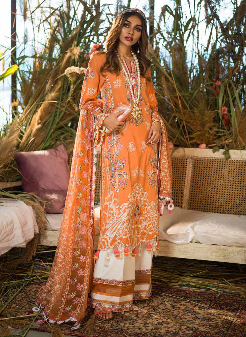 Alif by Ajr Couture Luxury Lawn`22 D# 01 (Aurelia)