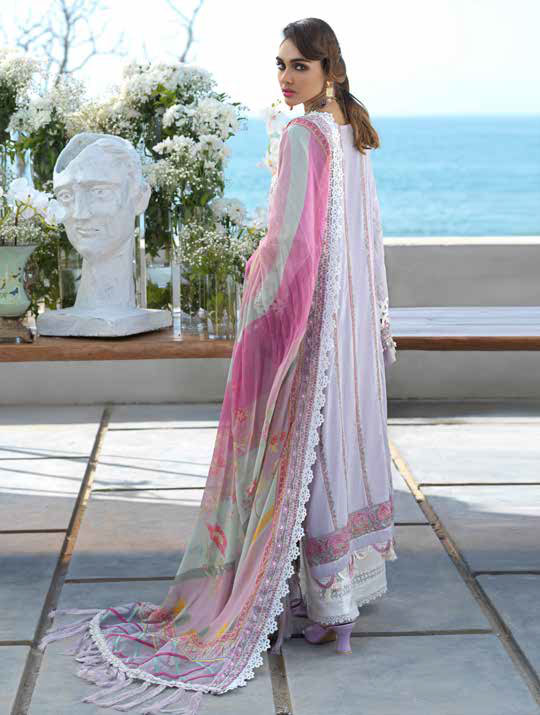 Alif by Ajr Couture Luxury Lawn`22 D# 02 (Livia)