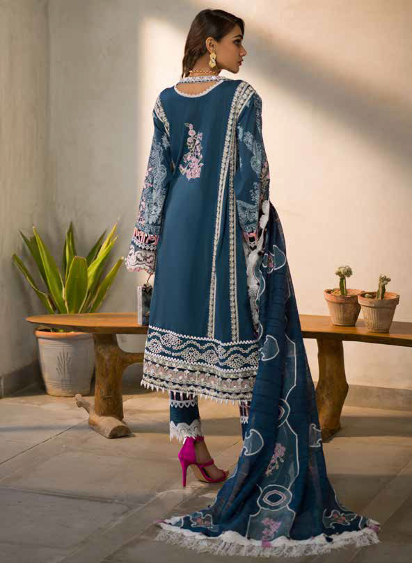 Alif by Ajr Couture Luxury Lawn`22 D# 03 (Camilla)
