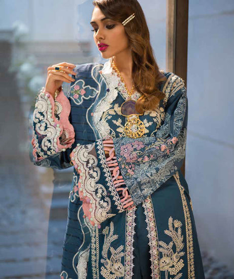 Alif by Ajr Couture Luxury Lawn`22 D# 03 (Camilla)