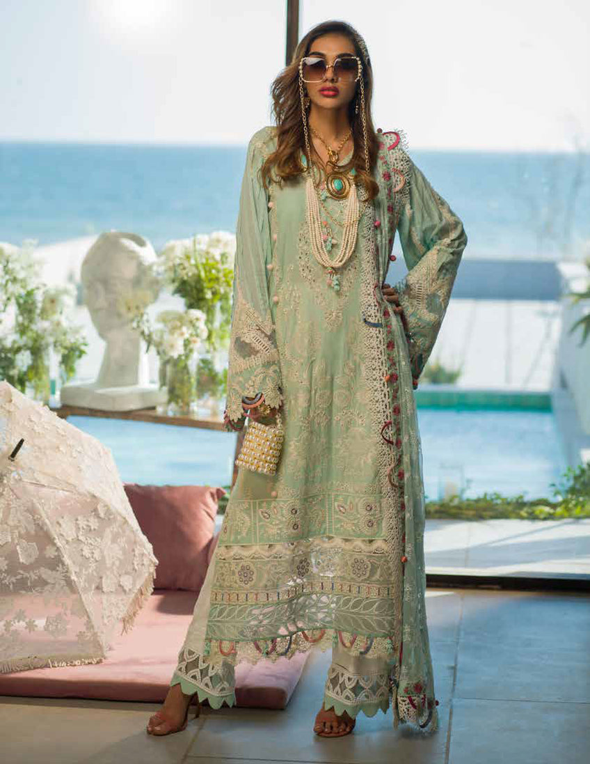 Alif by Ajr Couture Luxury Lawn`22 D# 04 (Ceres)