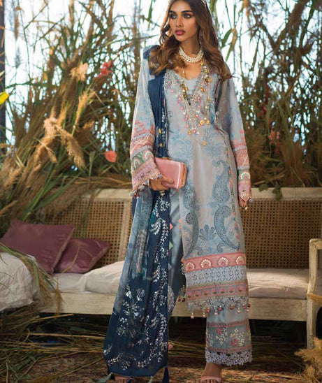 Alif by Ajr Couture Luxury Lawn`22 D# 05 (Claudia)