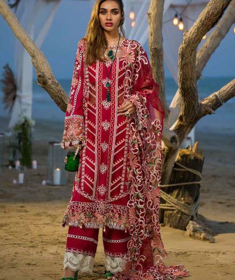 Alif by Ajr Couture Luxury Lawn`22 D# 07 (Cybele)