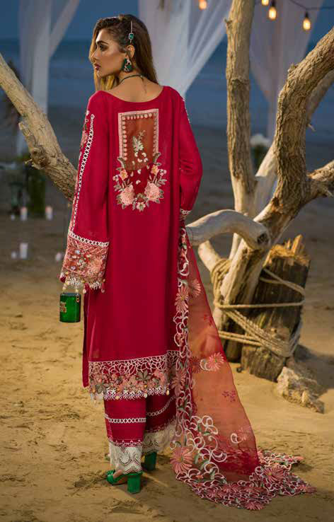 Alif by Ajr Couture Luxury Lawn`22 D# 07 (Cybele)