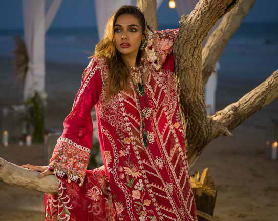 Alif by Ajr Couture Luxury Lawn`22 D# 07 (Cybele)