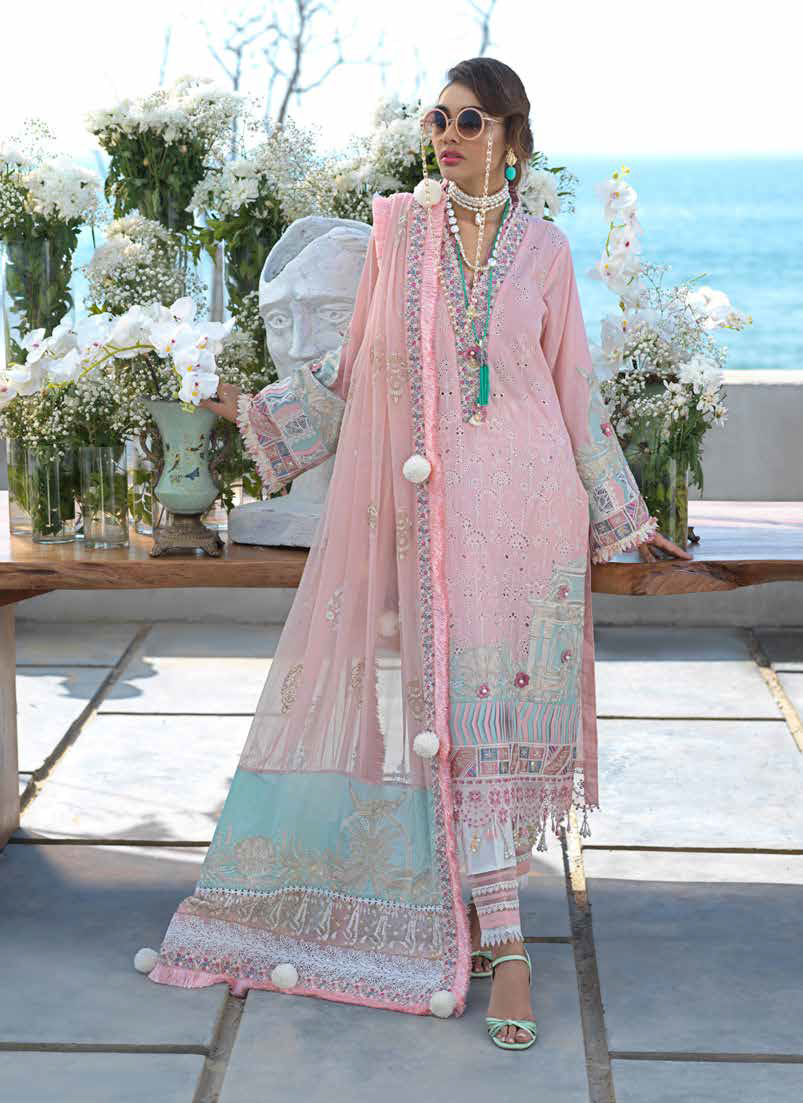 Alif by Ajr Couture Luxury Lawn`22 D# 08 (Cornelia)