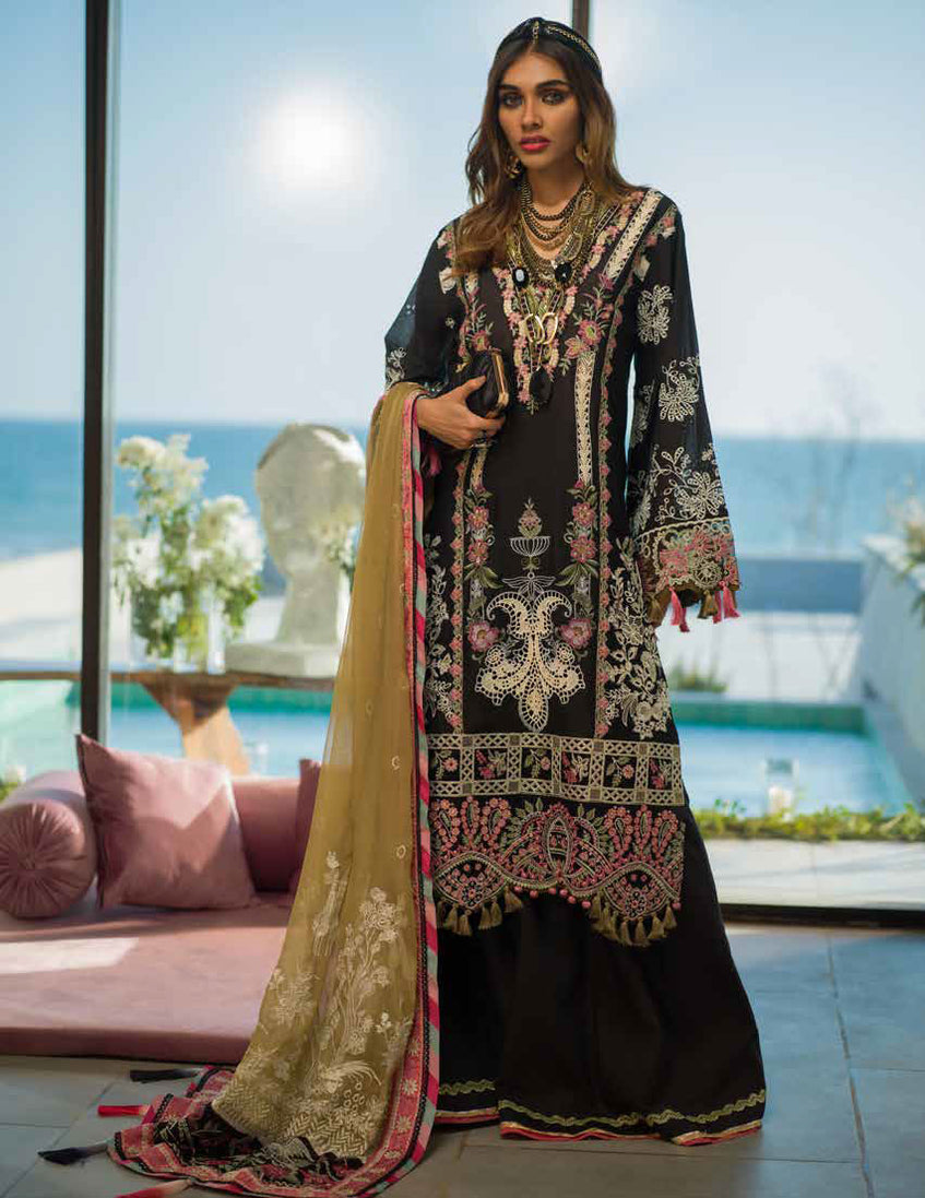 Alif by Ajr Couture Luxury Lawn`22 D# 09 (Octavia)
