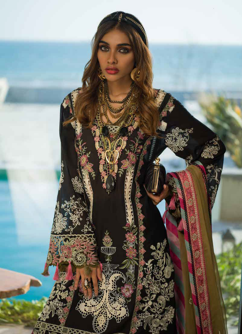 Alif by Ajr Couture Luxury Lawn`22 D# 09 (Octavia)