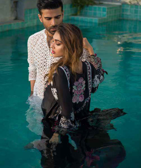 Alif by Ajr Couture Luxury Lawn`22 D# 09 (Octavia)
