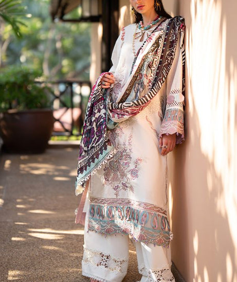 Alif By AJR Couture Signature Lawn`24 D#12 (Sun Beam)
