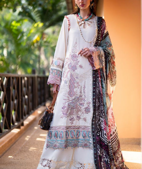 Alif By AJR Couture Signature Lawn`24 D#12 (Sun Beam)