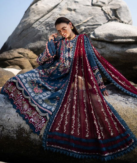 Alif By AJR Couture Signature Lawn`24 D#02 (Ayra)