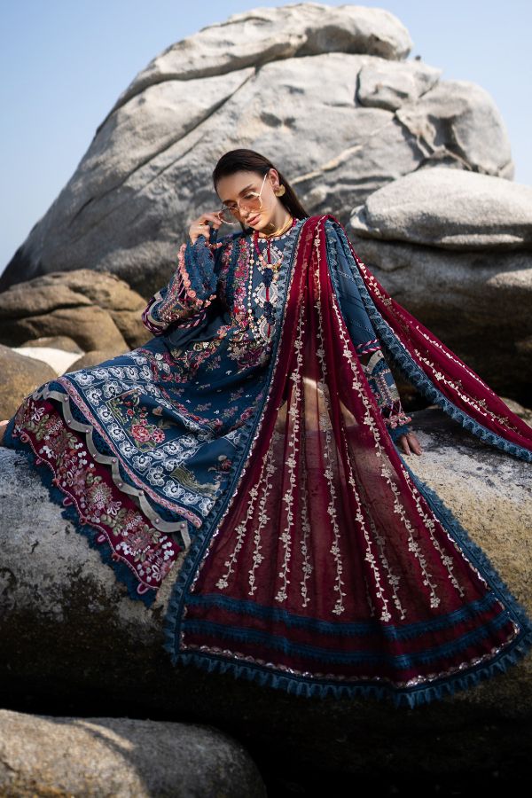 Alif By AJR Couture Signature Lawn`24 D#02 (Ayra)