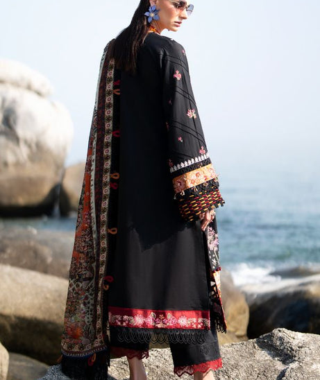 Alif By AJR Couture Signature Lawn`24 D#03 (Noir)