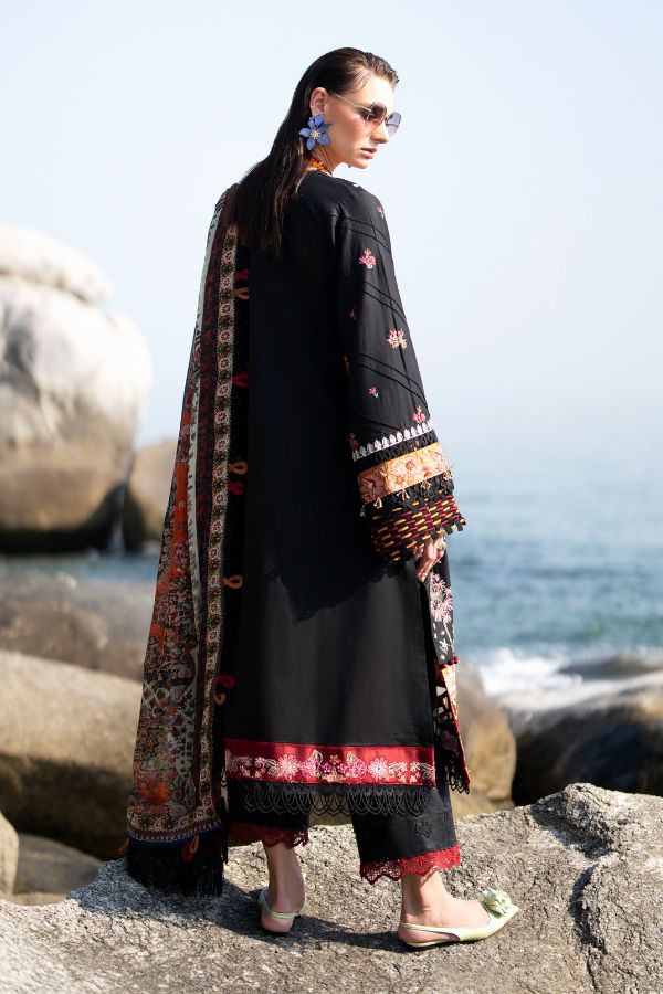 Alif By AJR Couture Signature Lawn`24 D#03 (Noir)