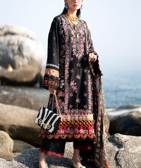 Alif By AJR Couture Signature Lawn`24 D#03 (Noir)