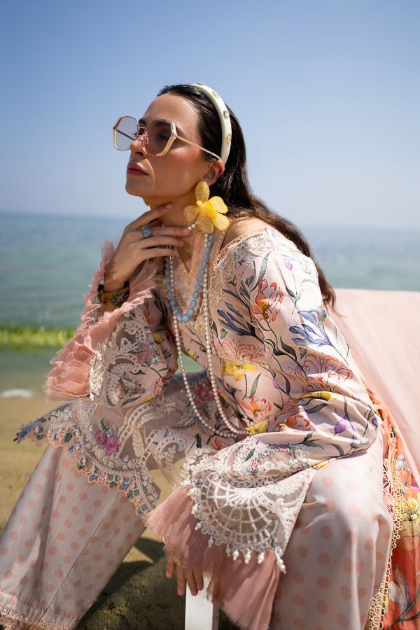 Alif By AJR Couture Signature Lawn`24 D#06 (Blooming)