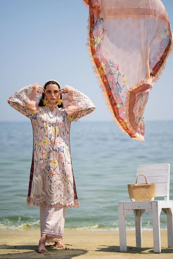 Alif By AJR Couture Signature Lawn`24 D#06 (Blooming)