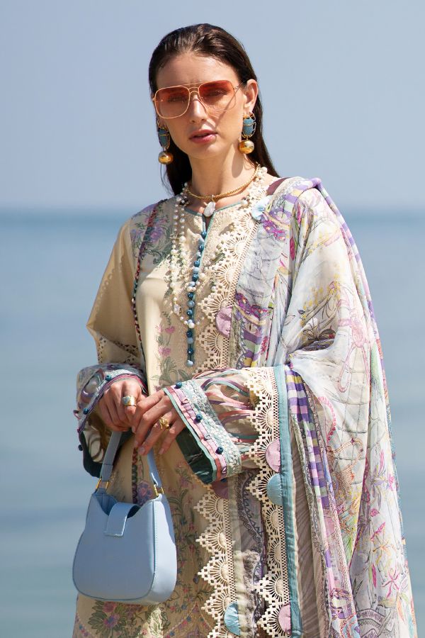 Alif By AJR Couture Signature Lawn`24 D#08 (Coraline)