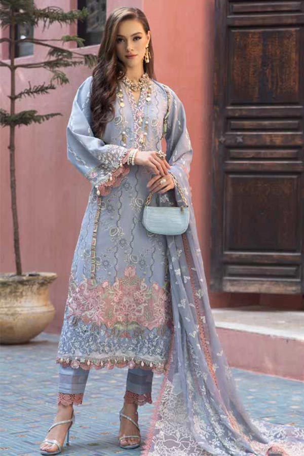 Alif Moksha Luxury Lawn`23 ALL#01 (Nureh)