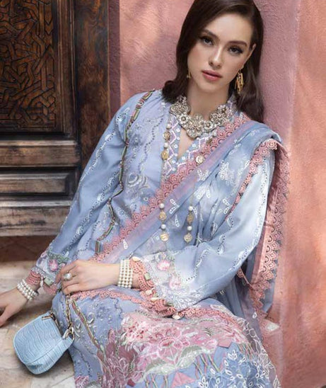 Alif Moksha Luxury Lawn`23 ALL#01 (Nureh)